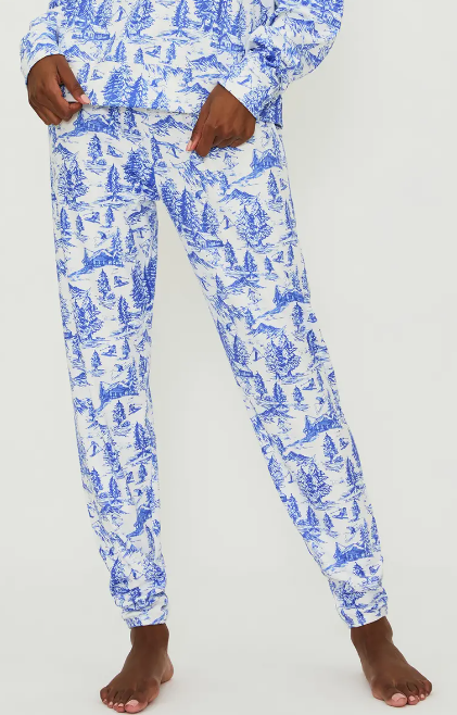 Beach Riot Georgie Pants Alps Toile