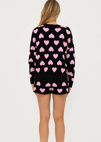 Beach Riot Callie Sweater - Love Heart