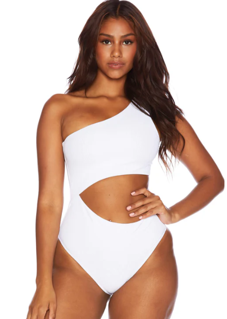 Beach Riot Celine One Piece - White