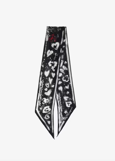 Zadig & Voltaire Jessie Love Long Scarf - Black