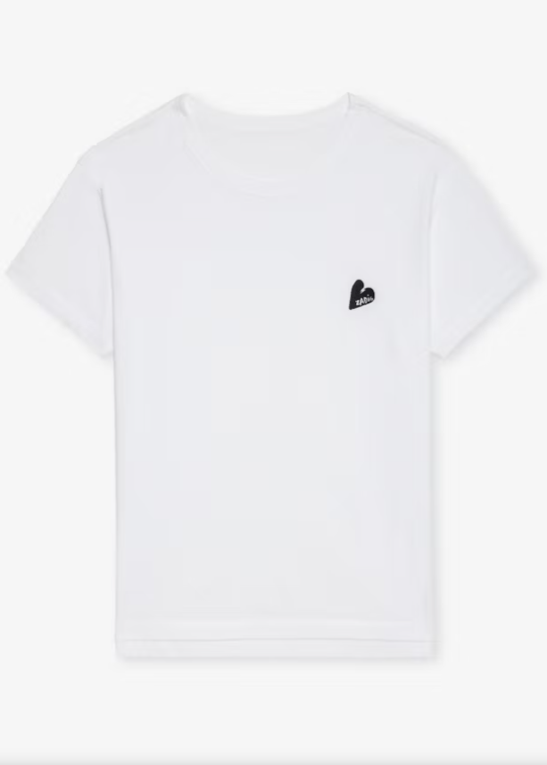 Zadig & Voltaire Marta Heart Zadig Tee - White