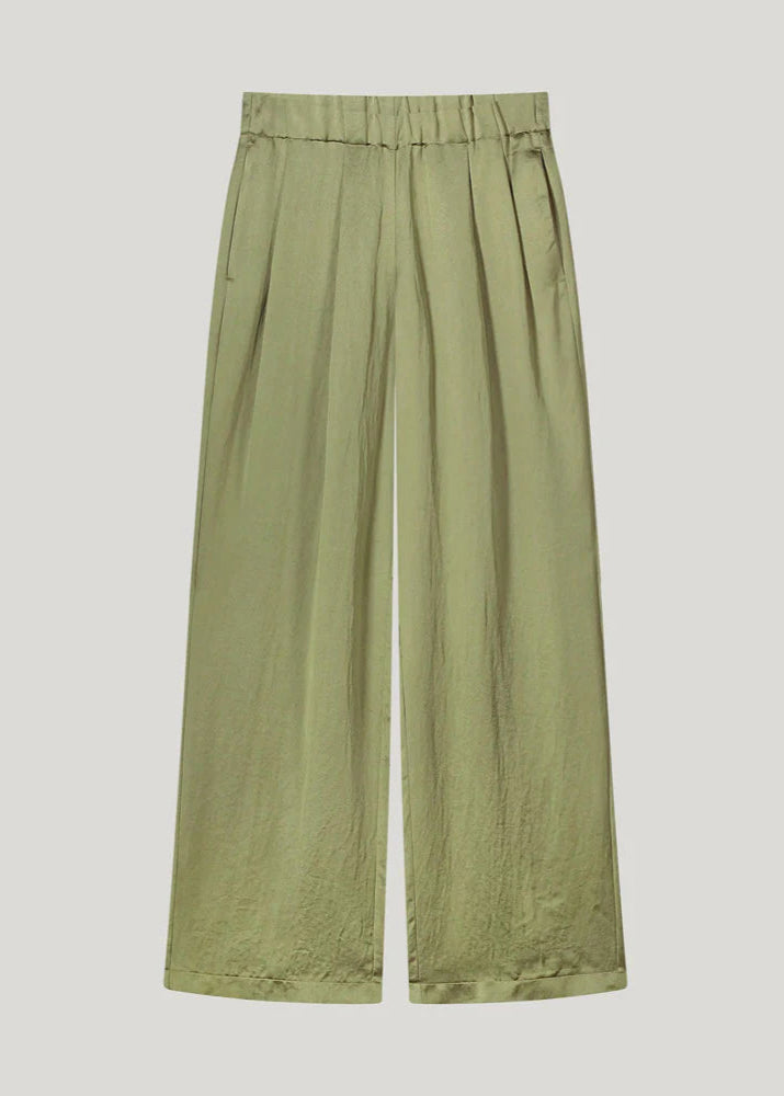 SUMMUM Heavy Silky Touch Trousers Combat Green