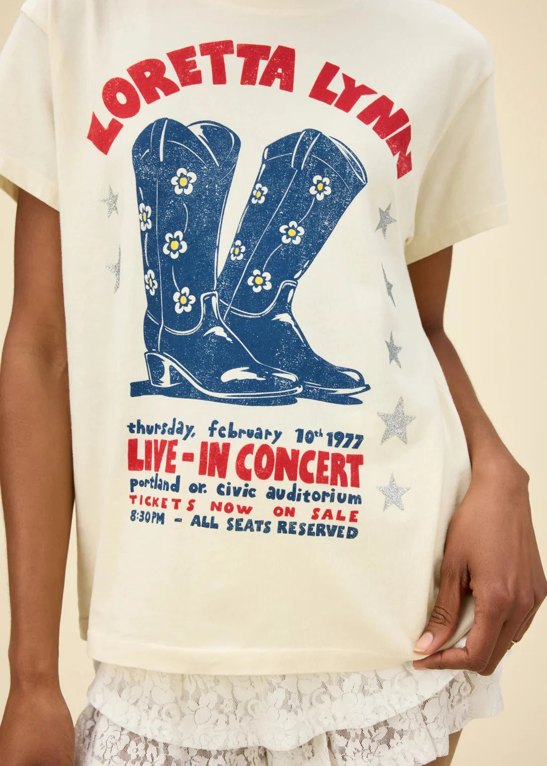 DayDreamer Loretta Lynn In Concert Tour Tee