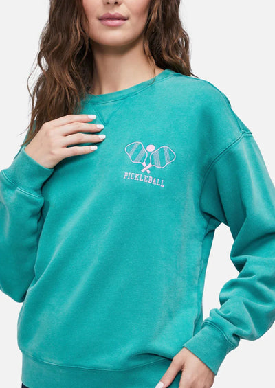 WILDFOX “Pickleball” Cody Pullover - Shady Glade