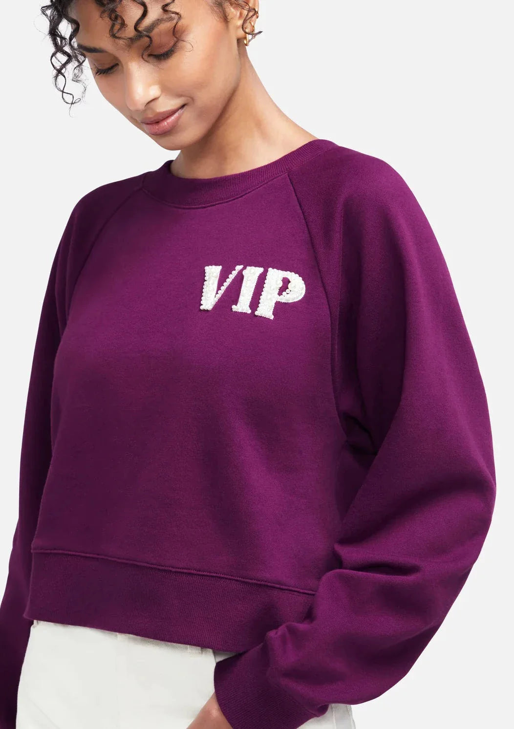 Wildfox Sweatshirt offers Size Small Purple NEW