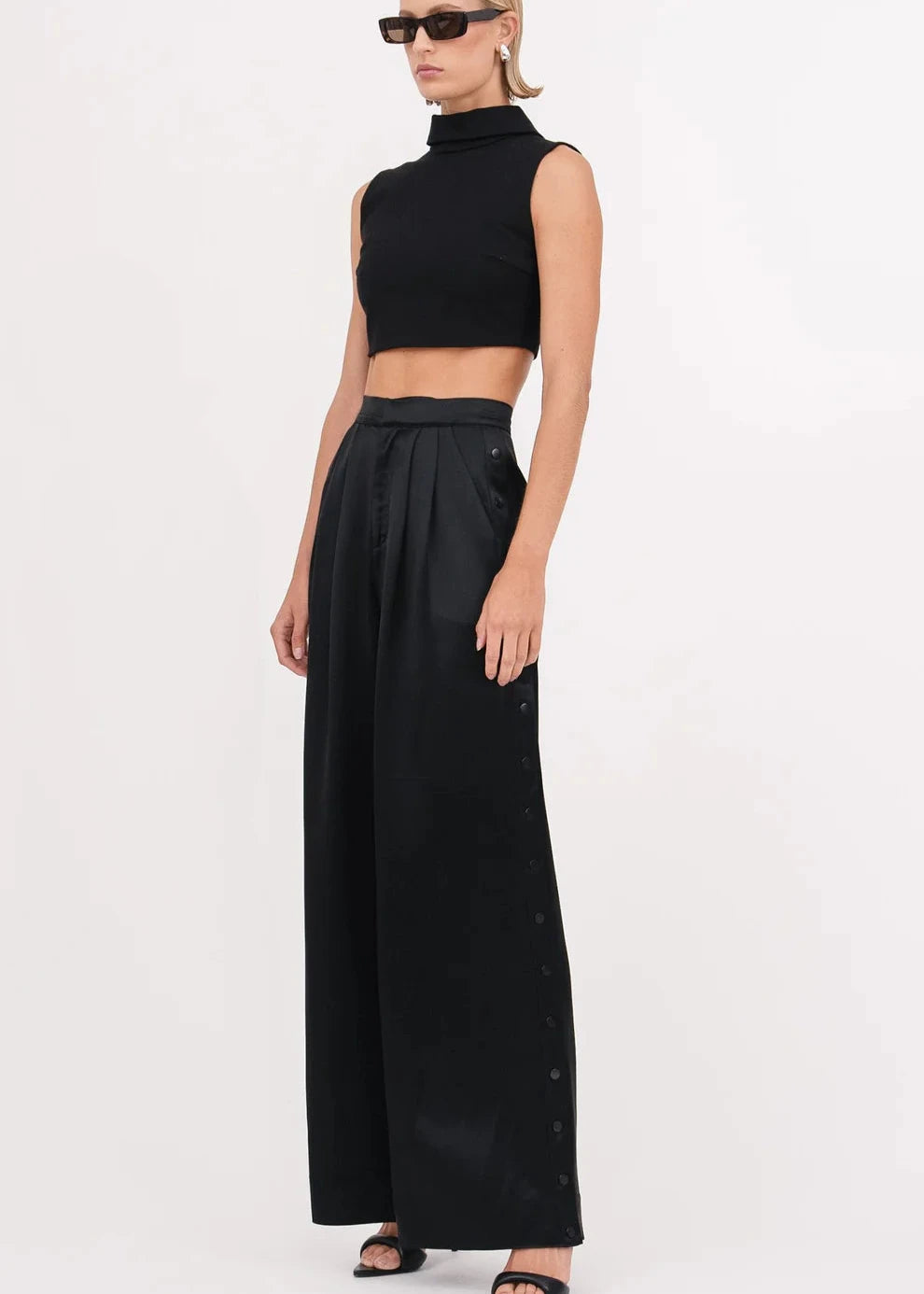 NONCHALANT Ember Pants Black