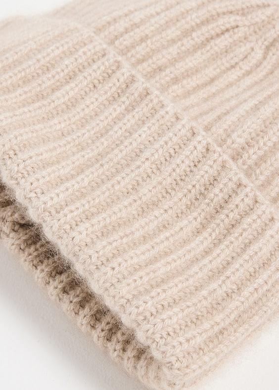 White +Warren Cashmere Marled Luxe Beanie Sandwisp