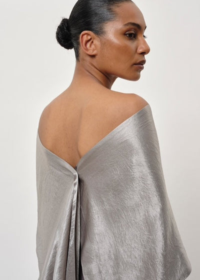 Herskind Sawyer Cape - Pearl Grey