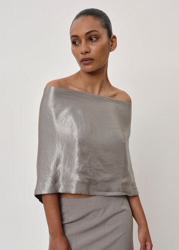 Herskind Sawyer Cape - Pearl Grey