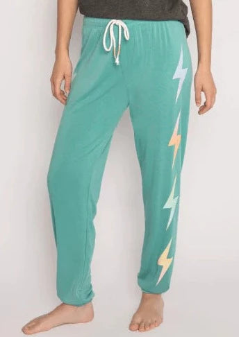 Pj Salvage Gradient Good Vibes Pant - Sea Green