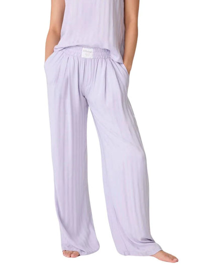 Pj Salvage Sunday Sateen Pant Soft Orchid