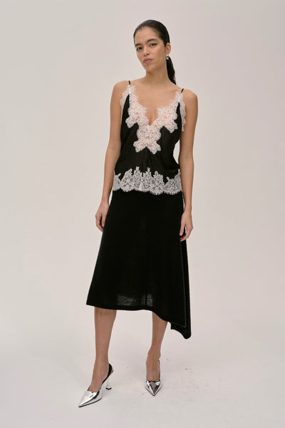 HERSKIND Zew Black w/ White Lace Cami