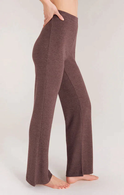 Z Supply Show Some Flare Rib Pant - Fig