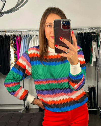 Molly Bracken Multicolour Knitted Sweater