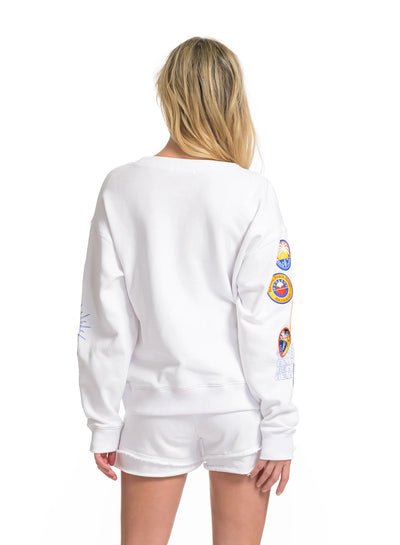 CHRLDR Beach Club Crew Neck Sweatshirt