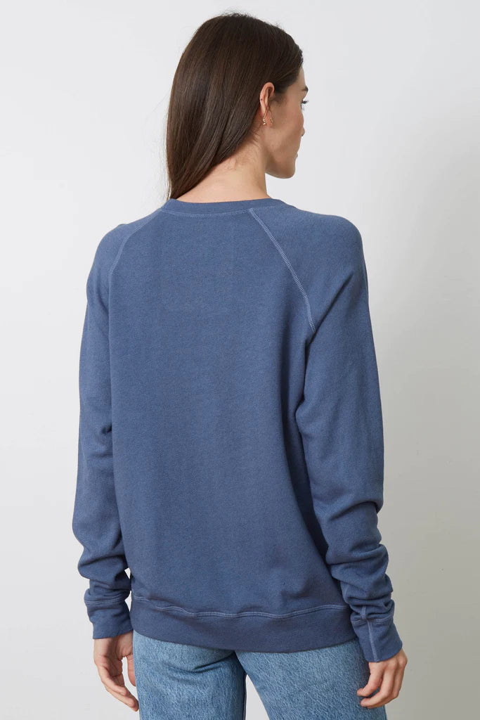 GoodhYOUman “Sunday Sushi” Sweatshirt - Deep Dive Blue