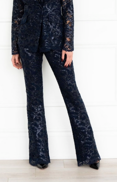 Sunshine Park Genesis Midnight Blue Sequins Pants