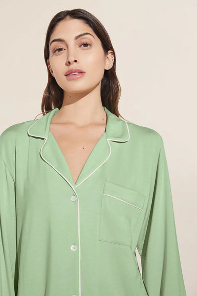 Eberjey Gisele Long PJ Set - Pistachio