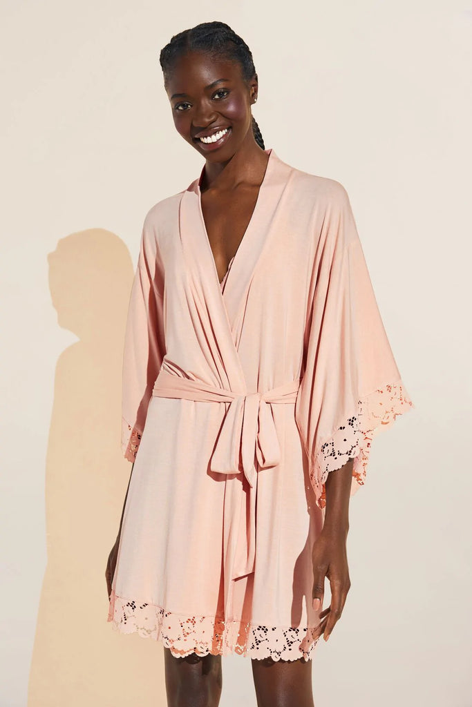 Eberjey Naya Robe - Rose – Shop The Pink Door