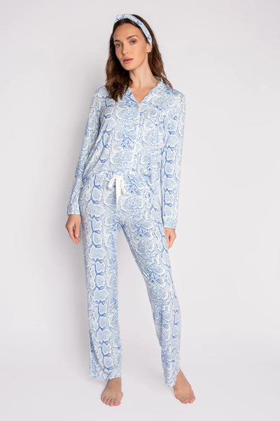 PJ Salvage Feelin Snakey Snake Pj Set - Blue