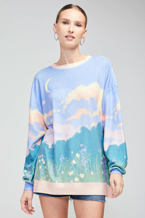 WILDFOX “Lavender Fields” Sweatshirt