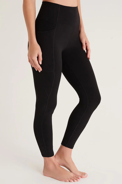 Z Supply Get Going 7/8 Leggings - Black