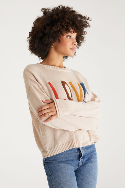 Z Supply Sienna Love Sweater - Beige